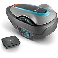 Gardena 19069-20 SILENO city-Robot cortacésped m2- Gris antracita turquesa negro naranja- bis zu 250 m²